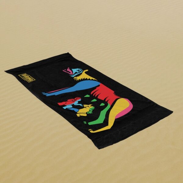 Telo Mare Lupa Multicolor - immagine 4