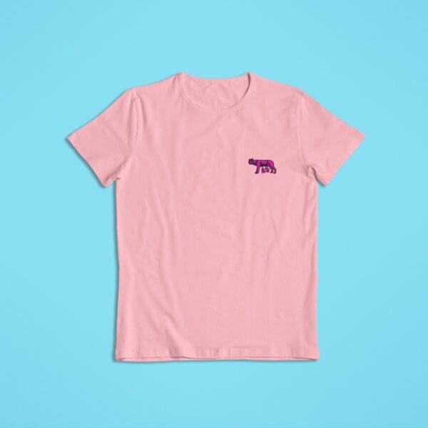 T-shirt Lupa Rosa
