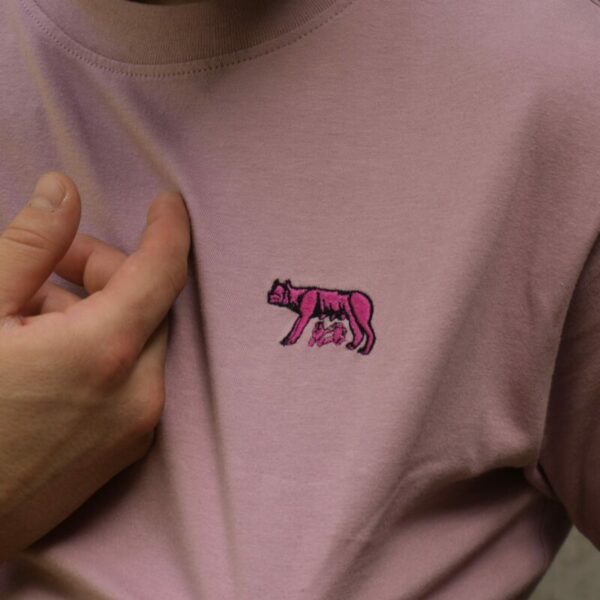 T-shirt Lupa Rosa - immagine 5