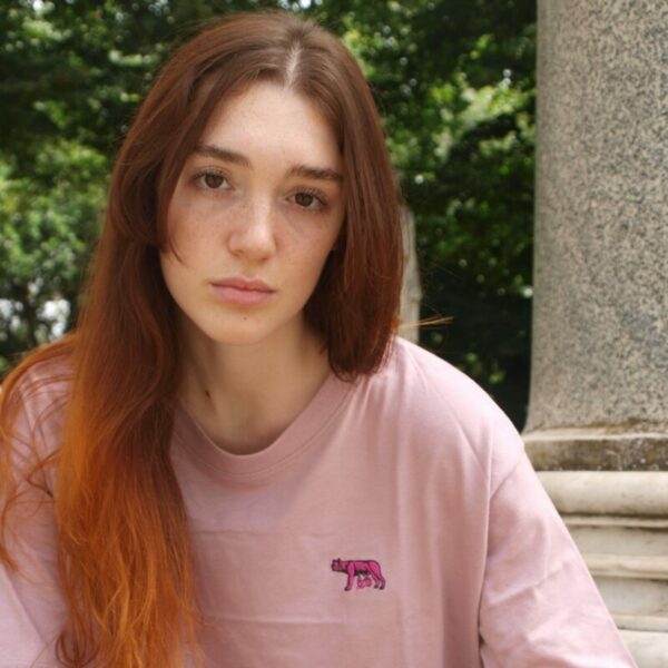 T-shirt Lupa Rosa - immagine 4